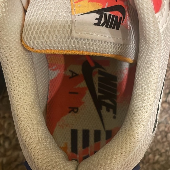 Womens Nike Air Max 90 Brushstroke Sneakers Shoes - Picture 10 of 10